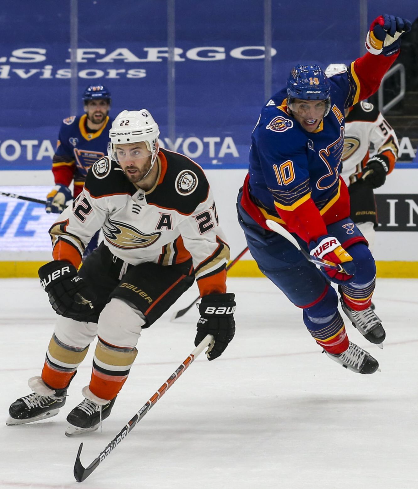 Blues don't clinch; fall in shootout